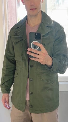 Customer photo review of US Army M-1943 Field Jacket