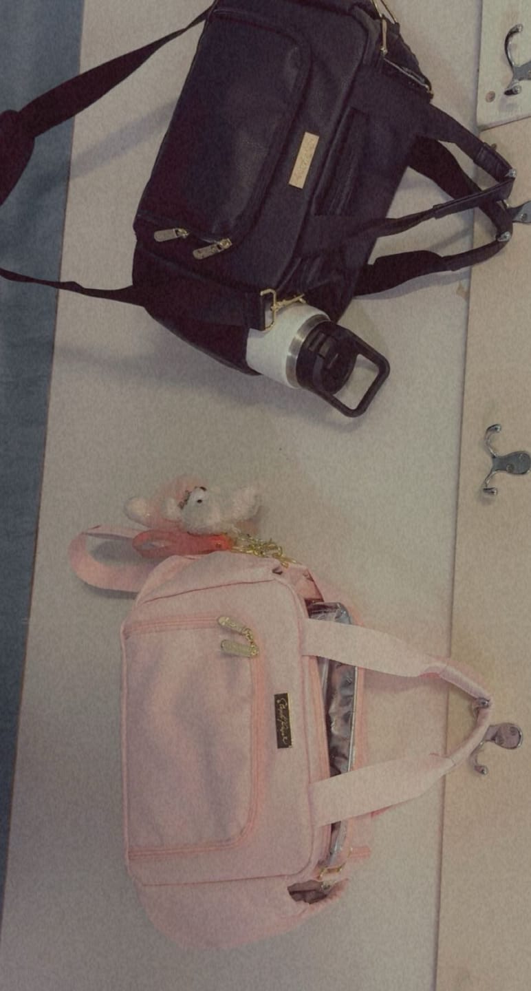 Customer photo review of Luxe Insulated Lunch Bag - Blush