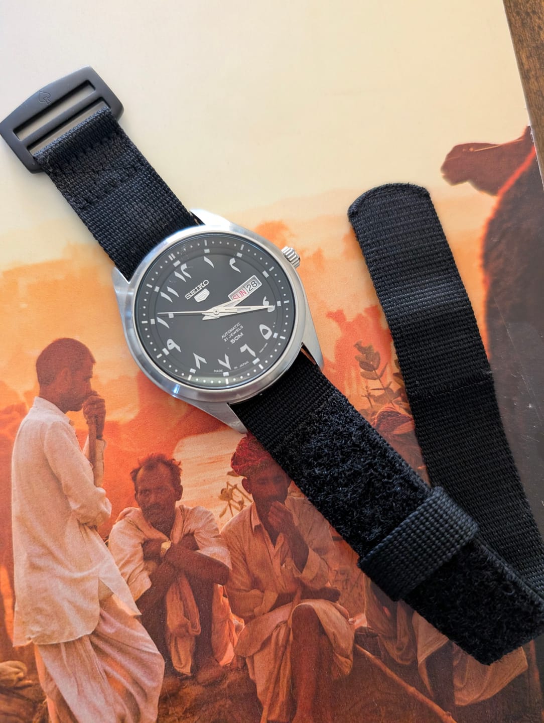 Customer photo review of PVD Glomar Explorer - Hook & Loop Strap - Black