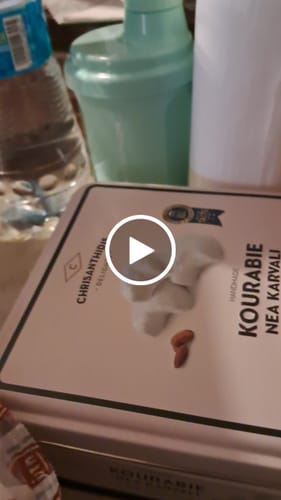 Customer video review of Kourabiedes Chrisanthidis - 450g