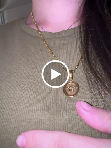 Customer video review of Collana "Amorino"