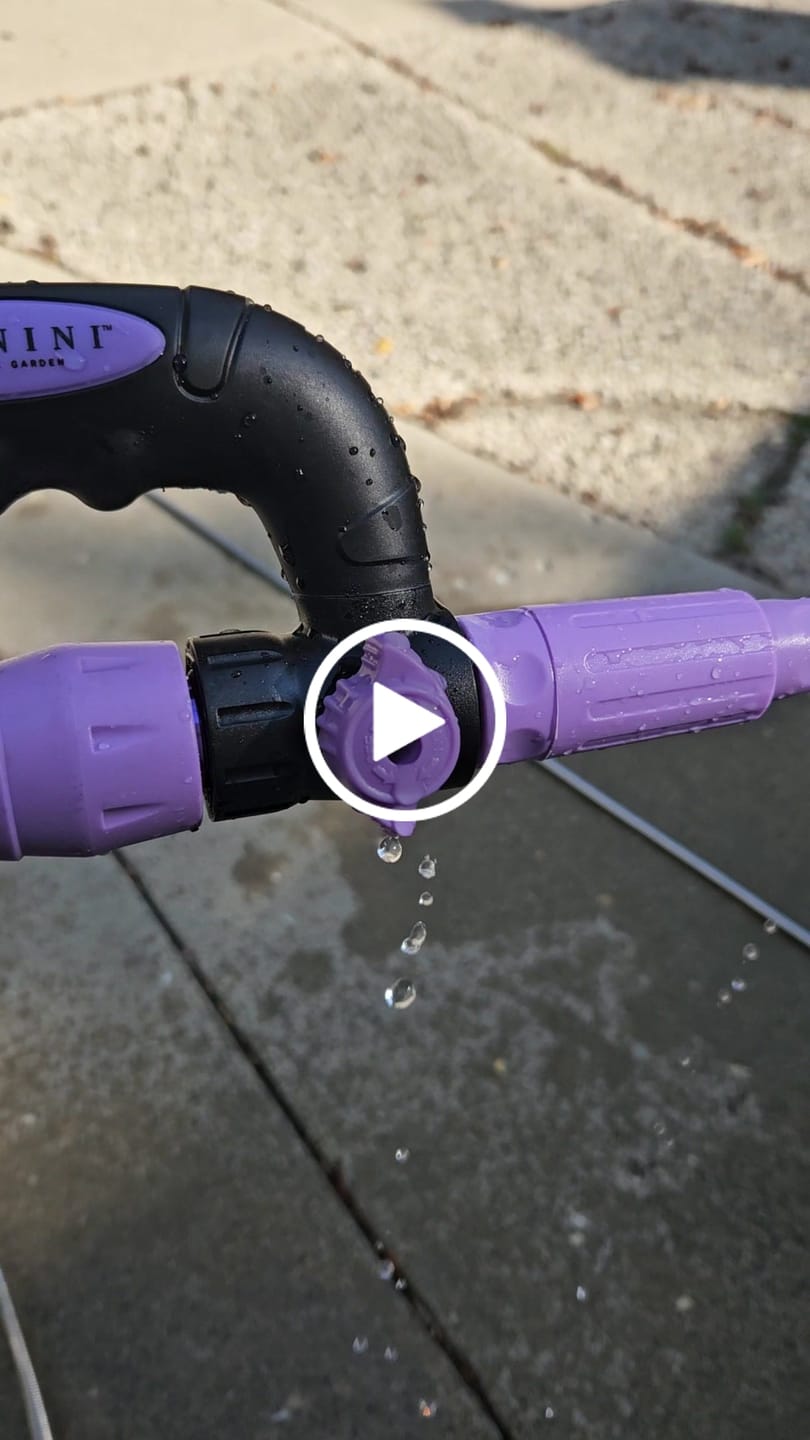 Customer video review of Expanding Metal Garden Hose with Grip Switch