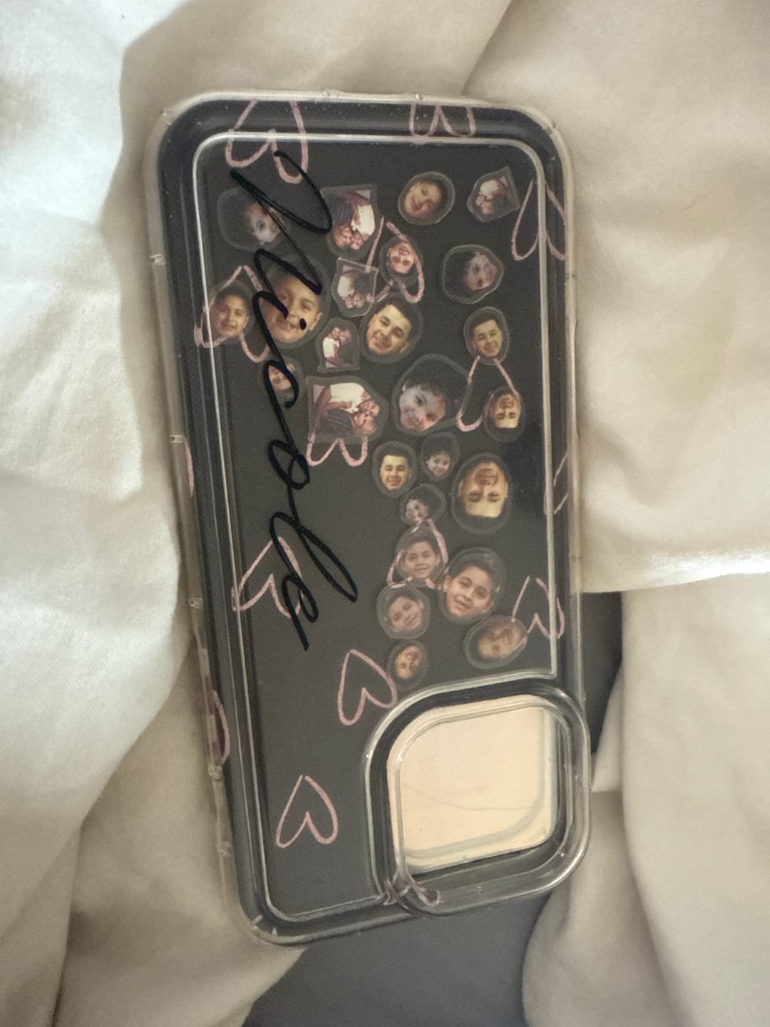 Customer photo review of Shaker Case™ with Custom Charms