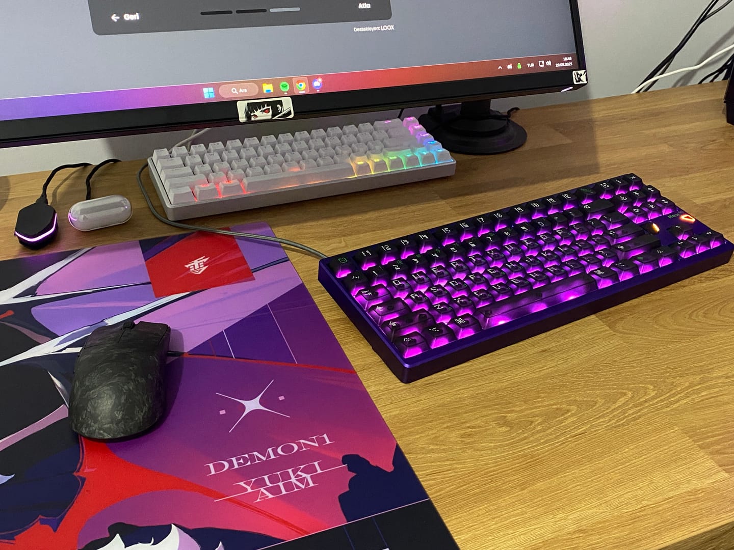 Customer photo review of ATK x QK Hex80 Alüminyum Klavye (Manyetik Switch / HE)