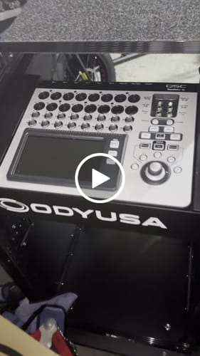 Customer video review of QSC TMR-1 Rack Mounting Kit for TouchMix-8 and TouchMix-16 - Black