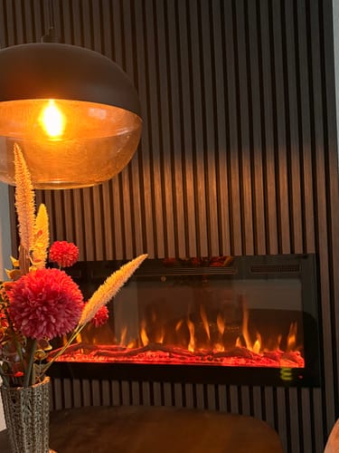 Linda M. review of EVIQ Elektrische sfeerhaard Diamond 42″ inch – 106 cm image 1 out of 2