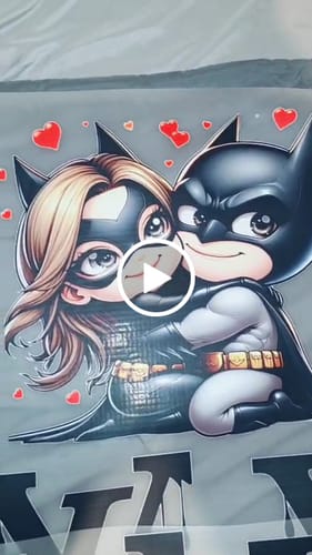 Customer video review of Custom DTF Transfer by Size: Perfect Prints for Every Project