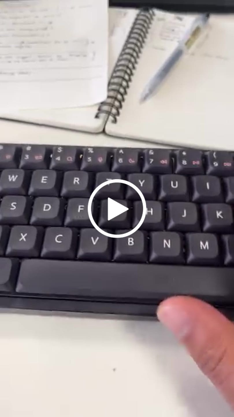 Customer video review of IQUNIX Magi65 Aluminum Low Profile Mechanical Keyboard
