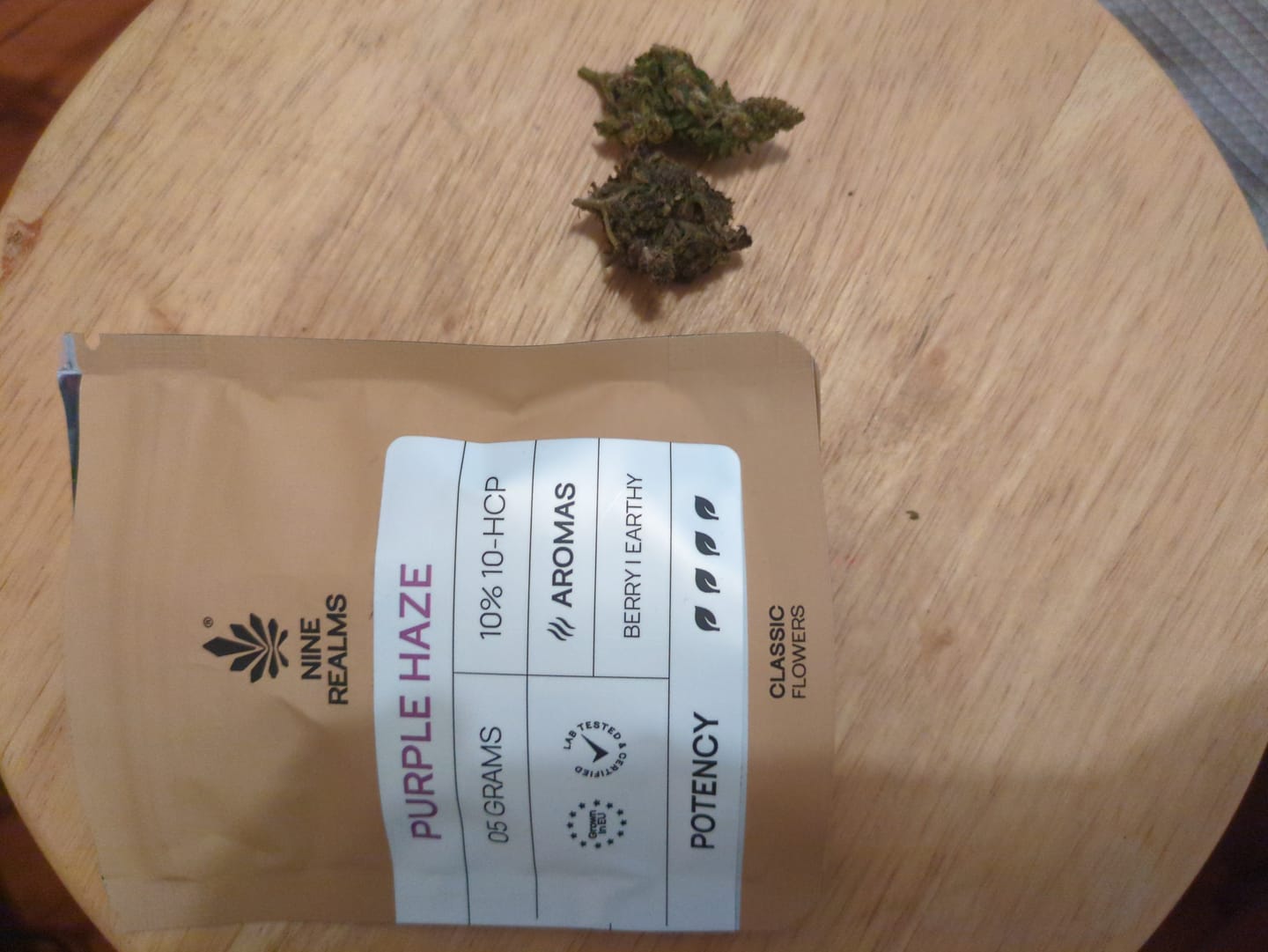 Customer photo review of PURPLE HAZE x 10-HCP 10%