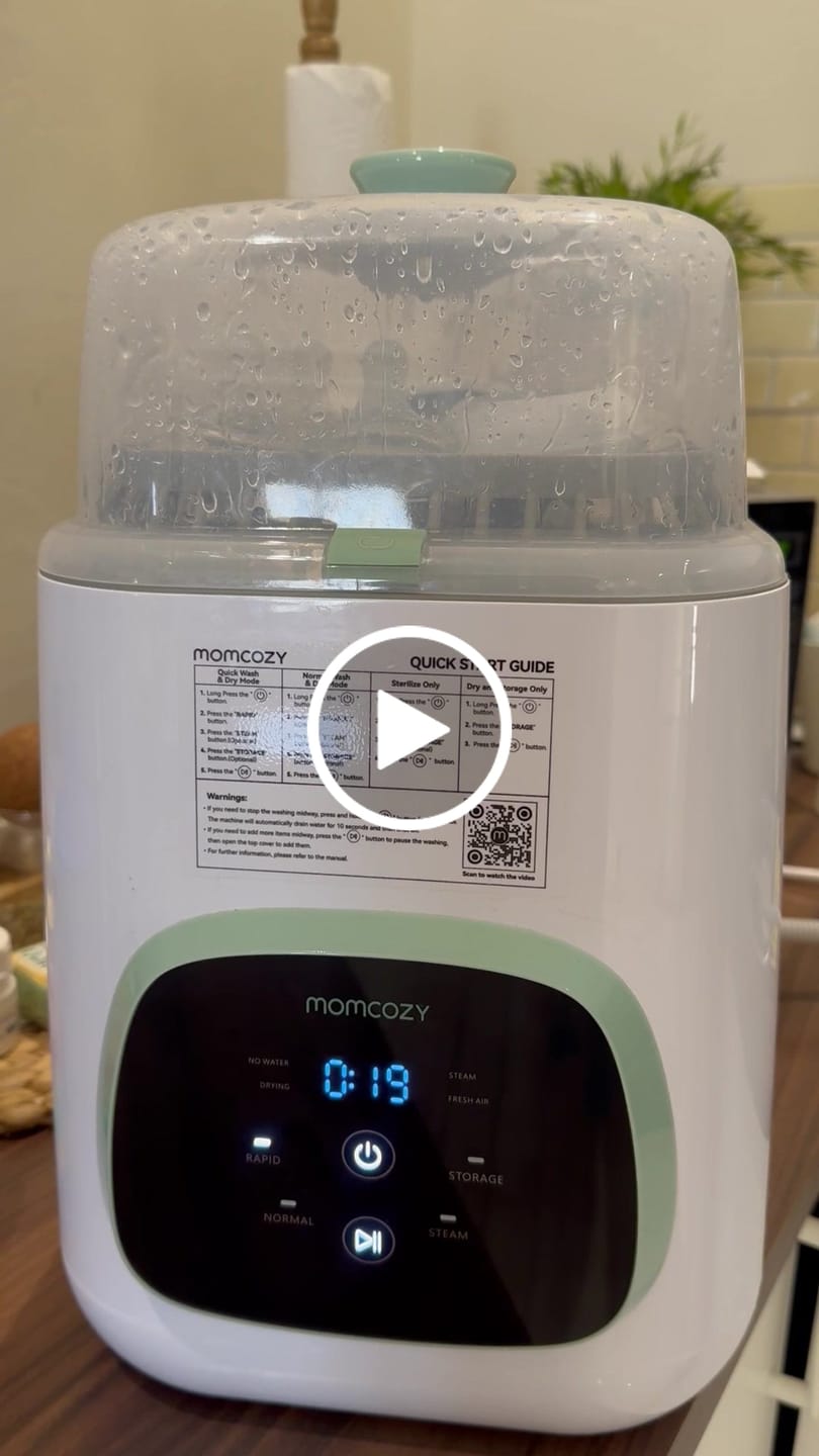 Customer video review of Momcozy KleanPal Pro Baby Bottle Washer