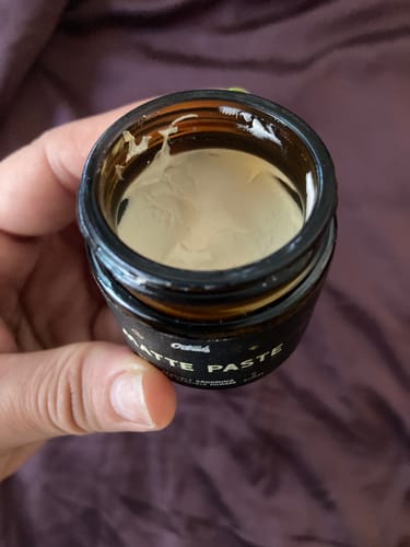 Customer photo review of Matte Paste Sample
