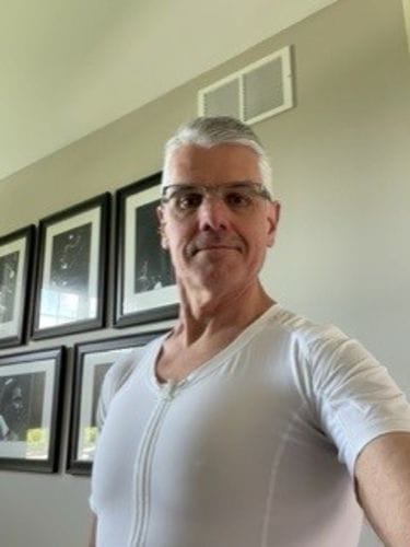 Customer photo review of Men's Posture Shirt™ Zipper - Schwarz B-STOCK