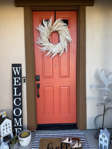Customer photo review of Sunkissed Autumn Wreath Ribbon PRE-ORDER