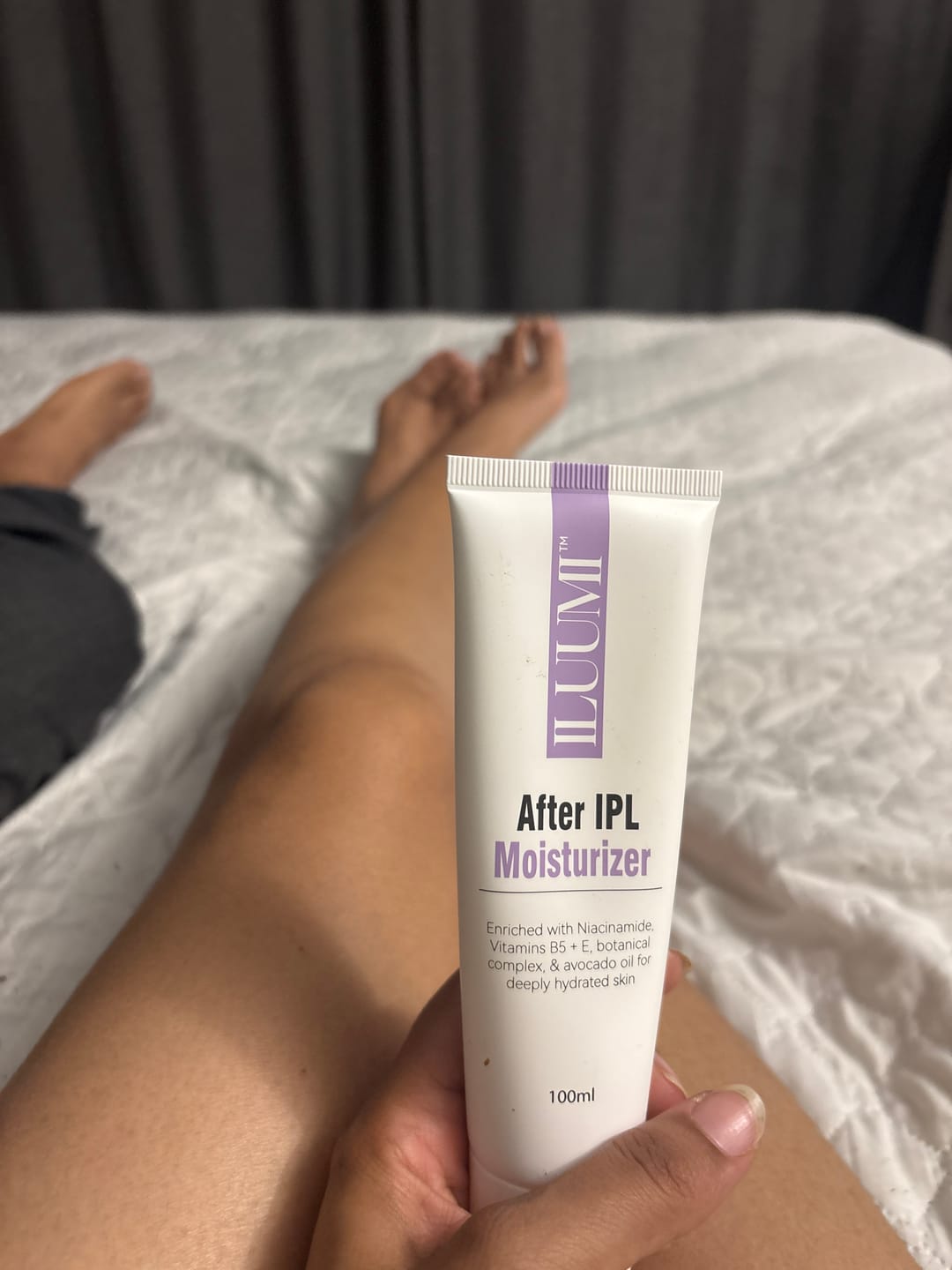 Customer photo review of After IPL Moisturizer