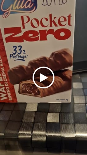 Customer video review of Wafer croccante con crema nocciola Pocket ZERO