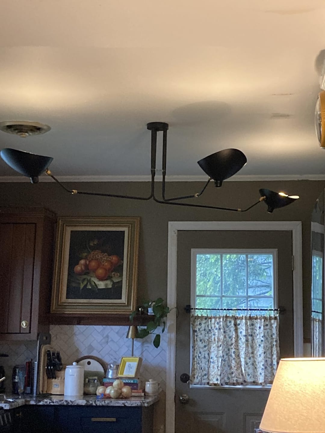 Customer photo review of WOMO Arms Semi-Flush Mount Light-WM2057