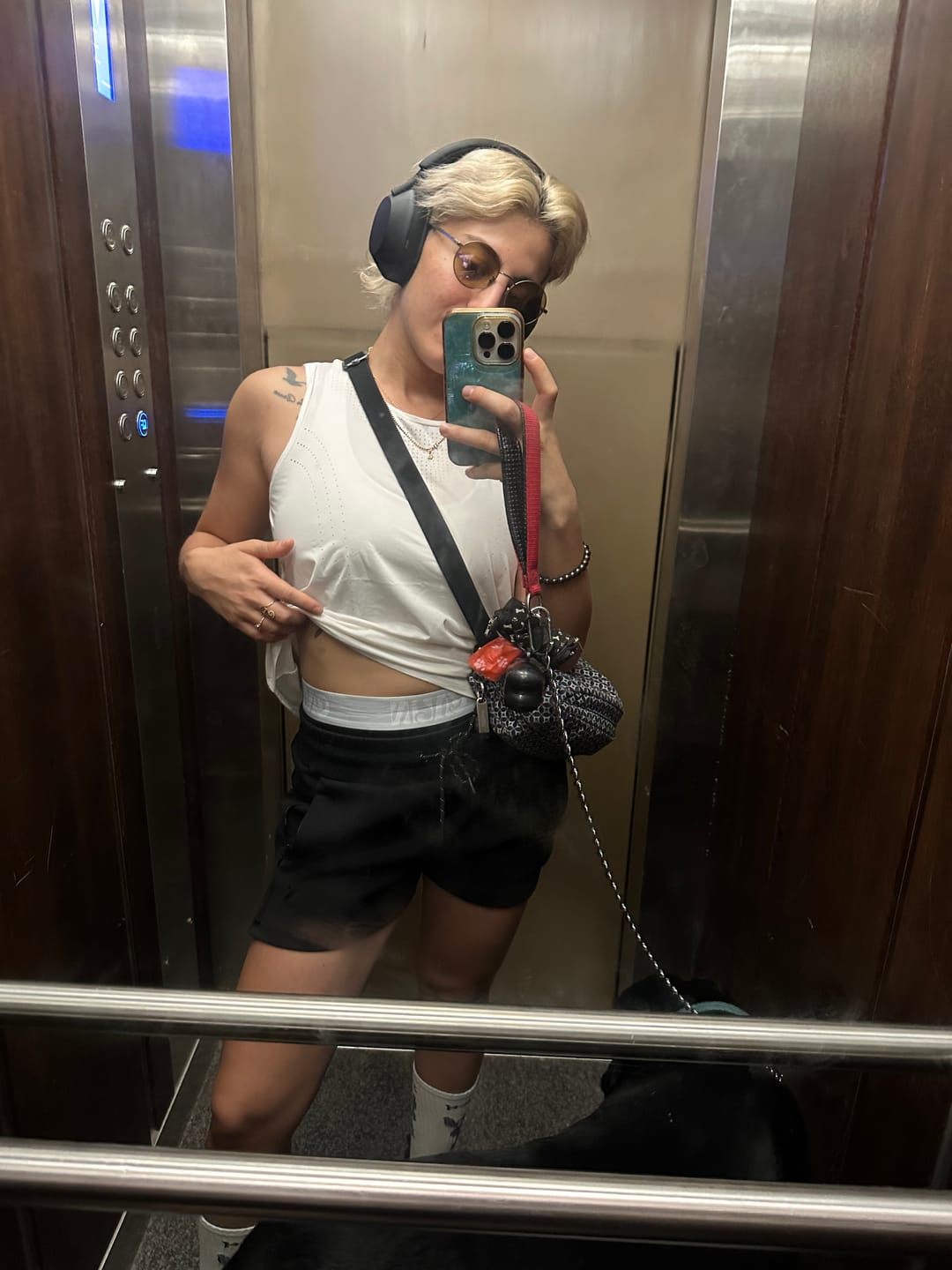Customer photo review of Feather Shorts