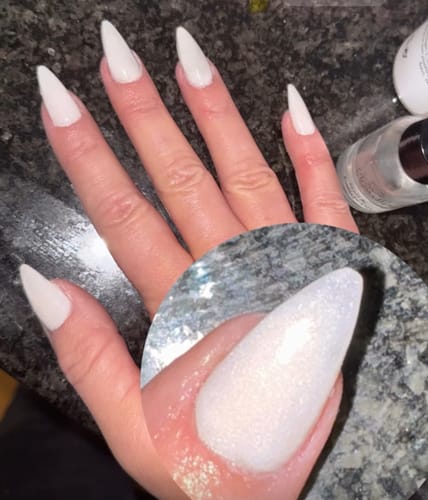 Customer photo review of Smoke Dipping Powder