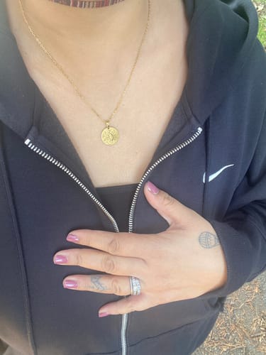 Customer photo review of Horoscope chain II GOLD (sale)