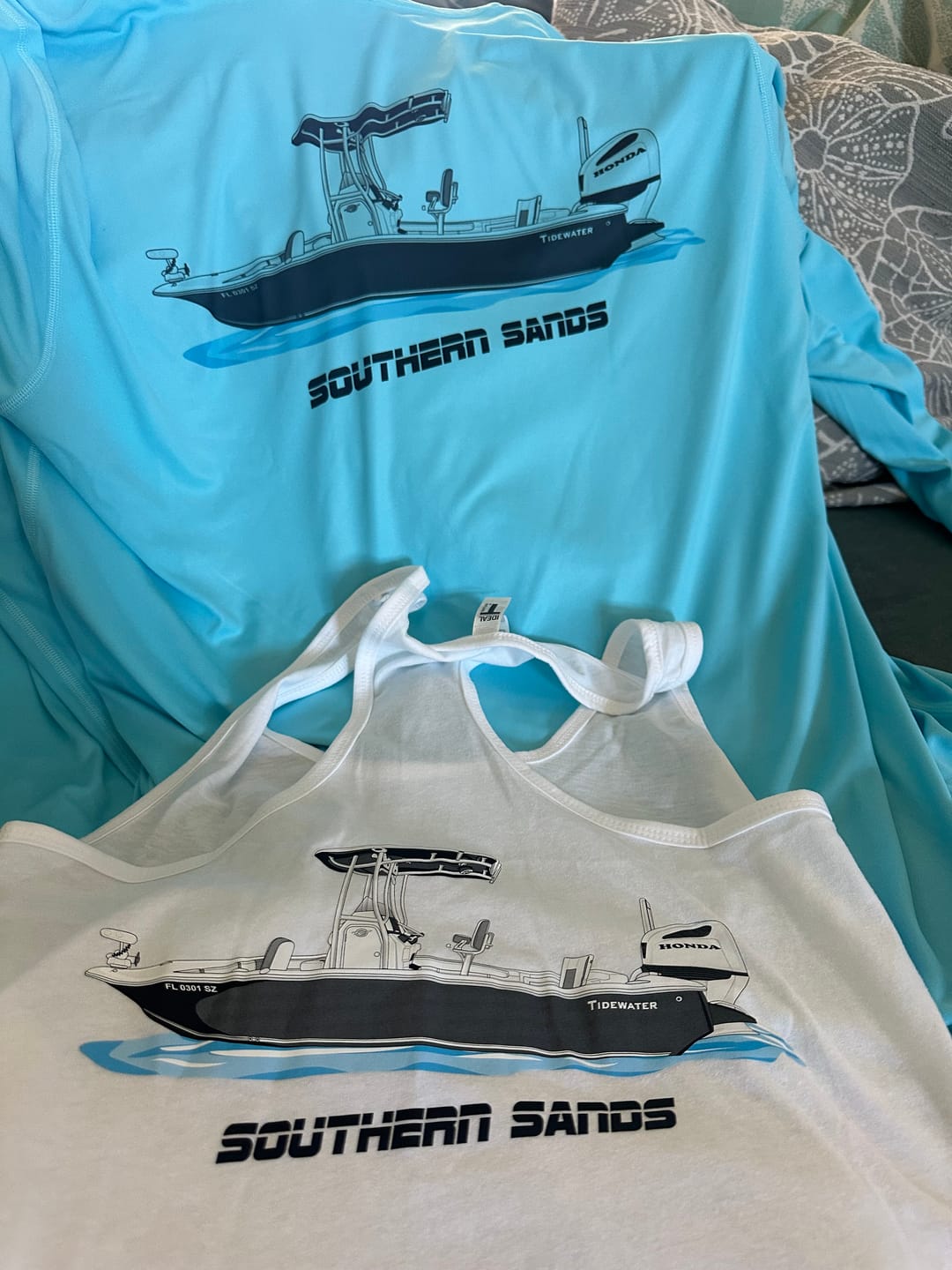 Customer photo review of Custom Dri-Fit Fishing Hoodies