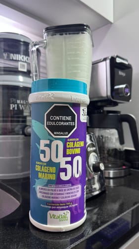 Customer photo review of Batido Colágeno 50/50 Origen Marino y Bovino - 700 g