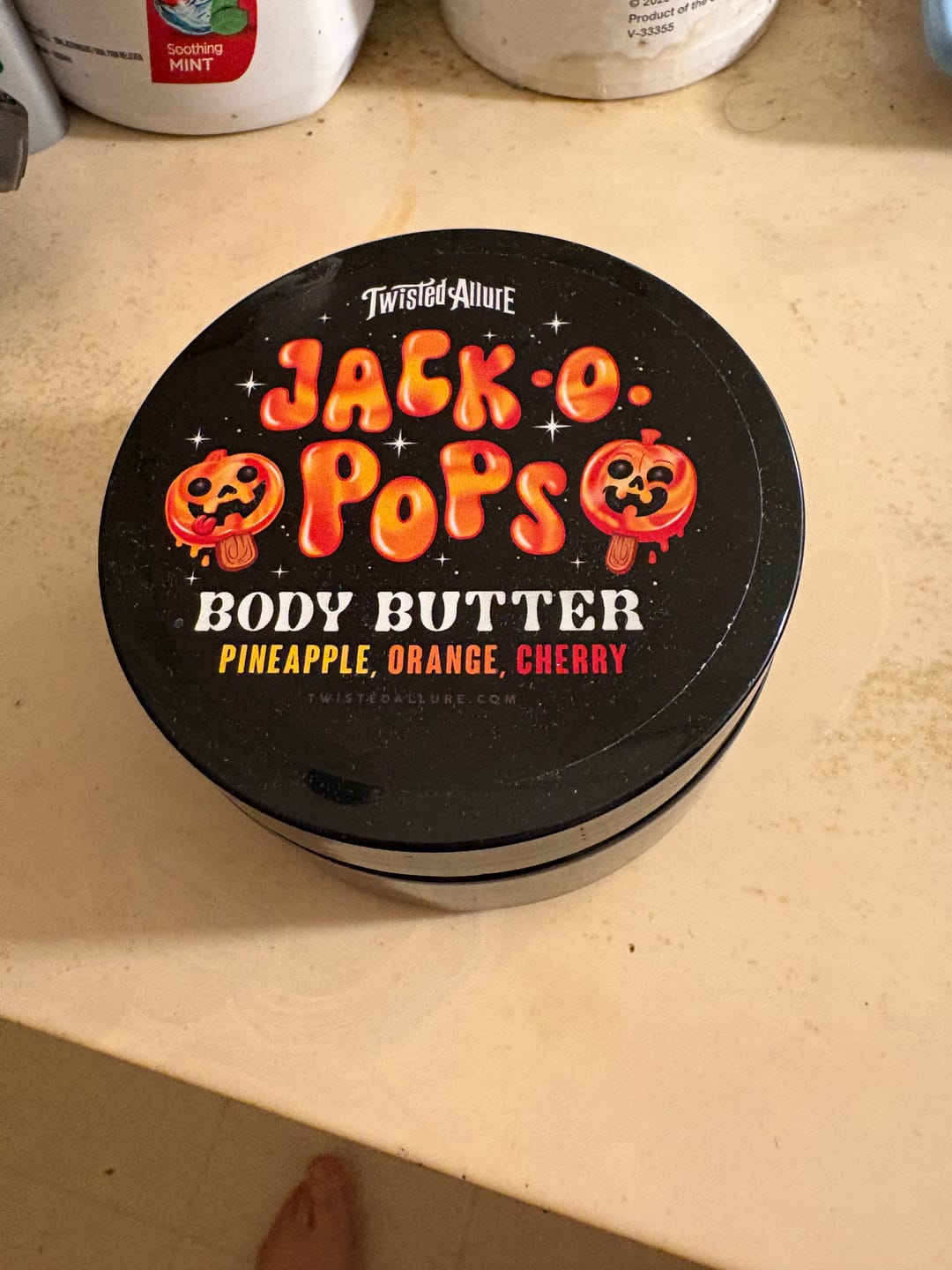 Customer photo review of Jack O Pops Body Butter