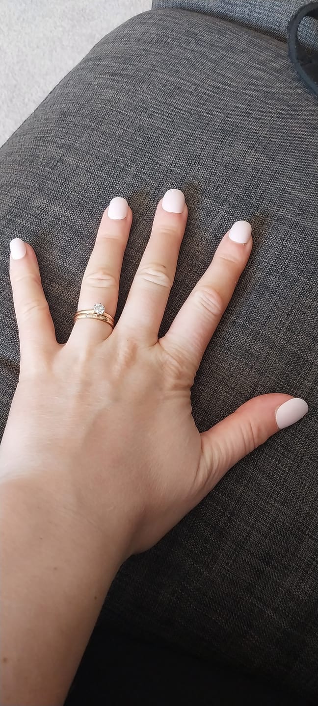 Customer photo review of Instant Bond | Super Strong Nail Glue