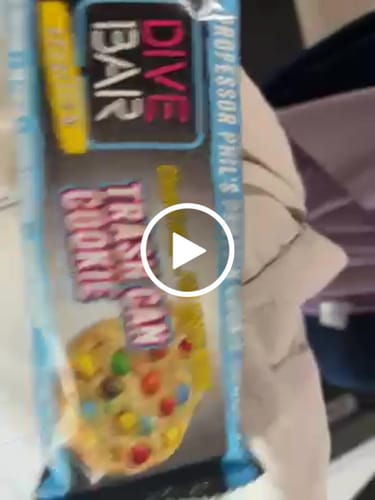 Customer video review of Trash Can Cookie