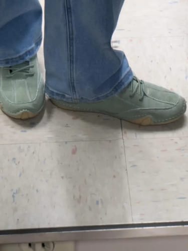 Customer photo review of Men Women Velcro Suede High Boots Beck Shoes (Unisex)