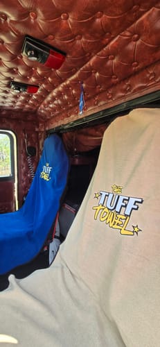 Customer photo review of Waterproof Car Towel Seat Cover