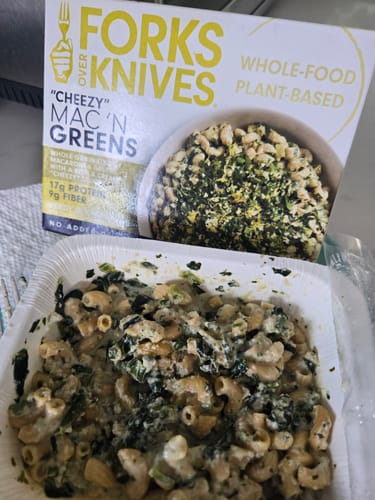 Customer photo review of Cheezy Mac 'N Greens
