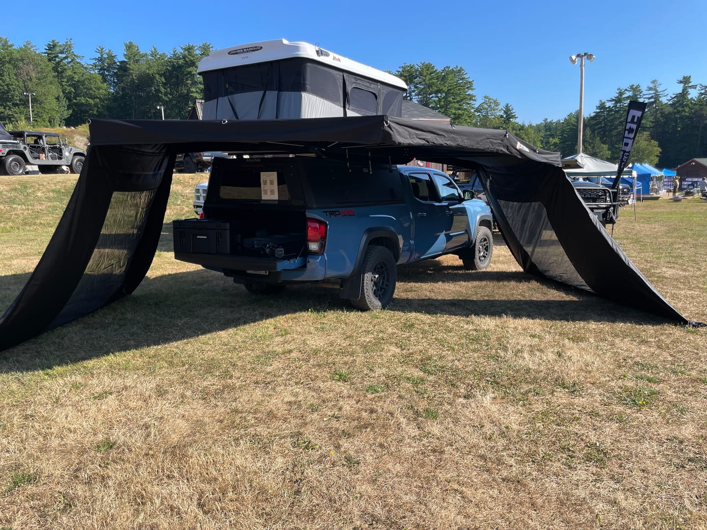 Customer photo review of OPENROAD 270 Degree Awning Plus Sidewalls