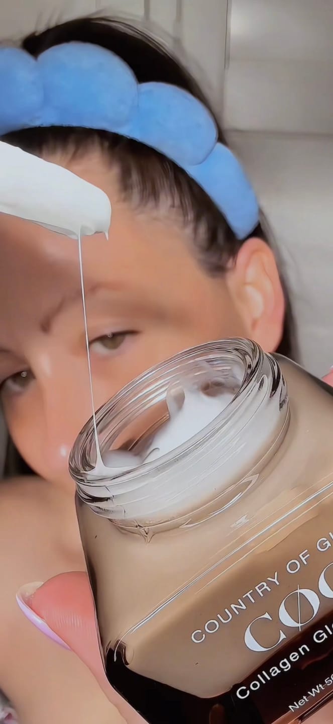 Customer photo review of Collagen Glow Cream