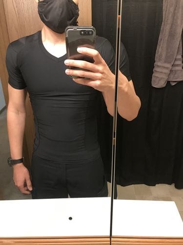 Customer photo review of Women's Posture Shirt™ - Schwarz C-STOCK