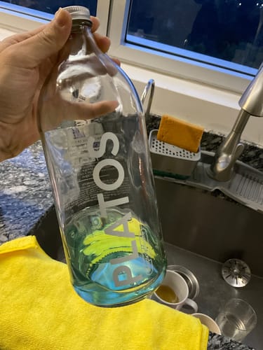 Customer photo review of Jabón para lavar PLATOS con olor