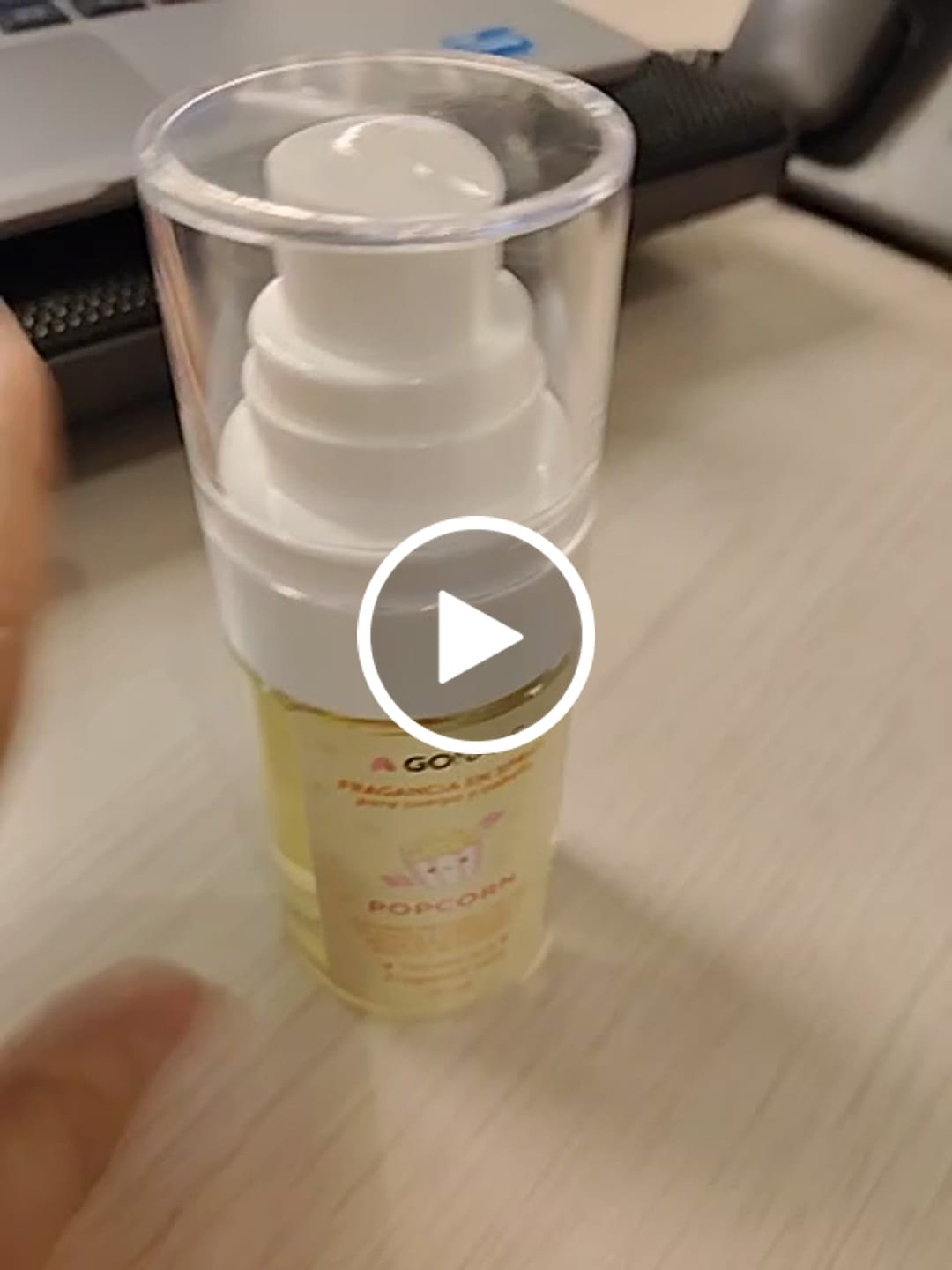 Customer video review of Fragancia Corporal - Popcorn