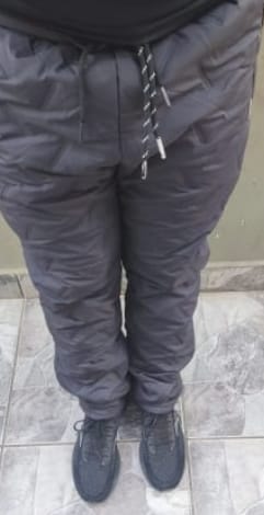 Customer photo review of Wasserdichte & winddichte Thermohose für Männer und Frauen