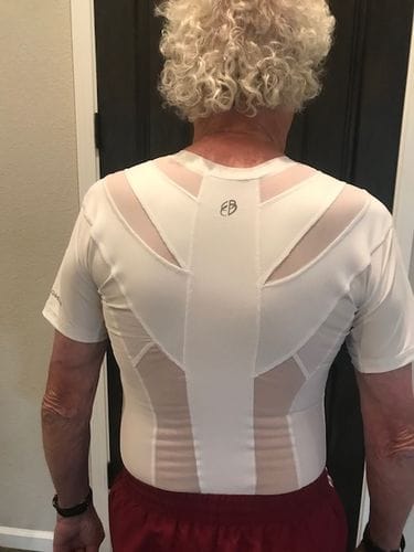 Customer photo review of Men's Posture Shirt™ - Sort