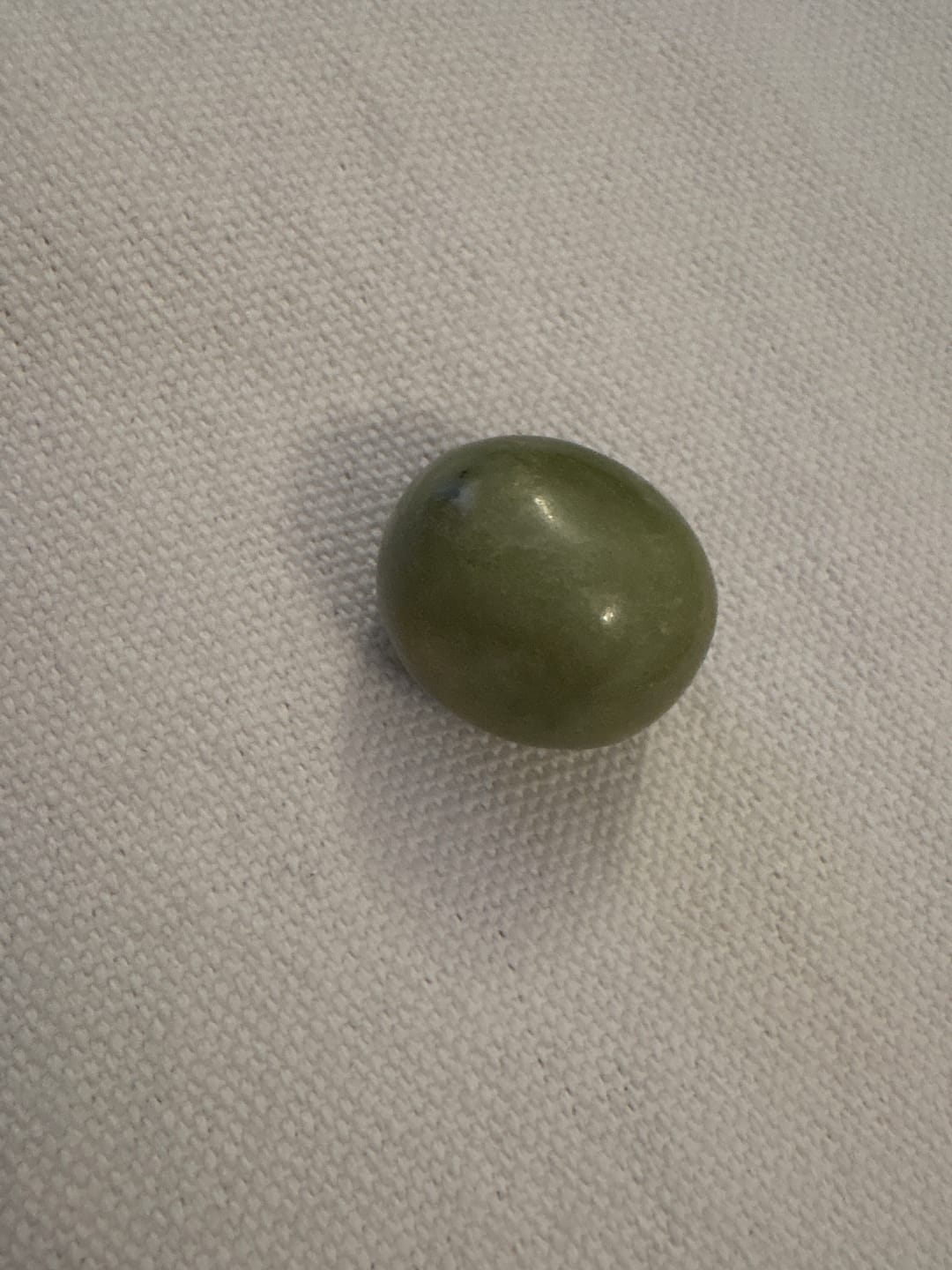 Customer photo review of Jade verde Rodado | Abundancia - Buena Suerte