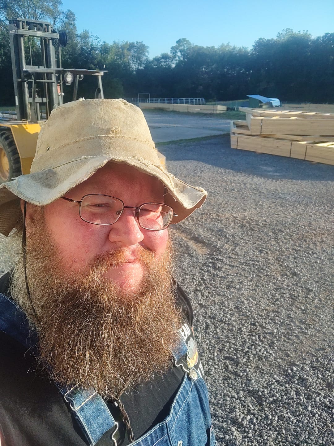 Customer photo review of Bucket Hat, Sand