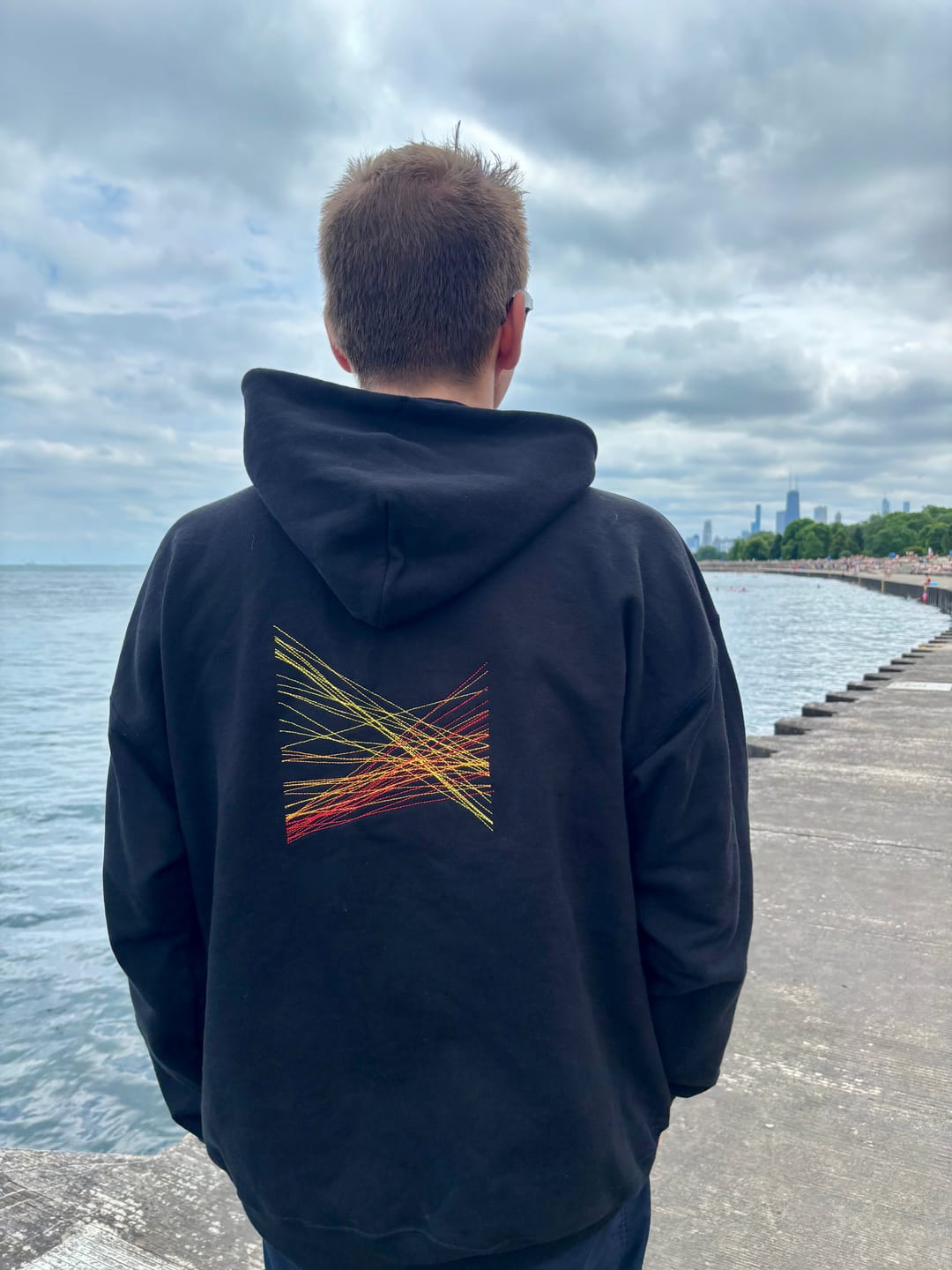 Customer photo review of the correlation - custom top
