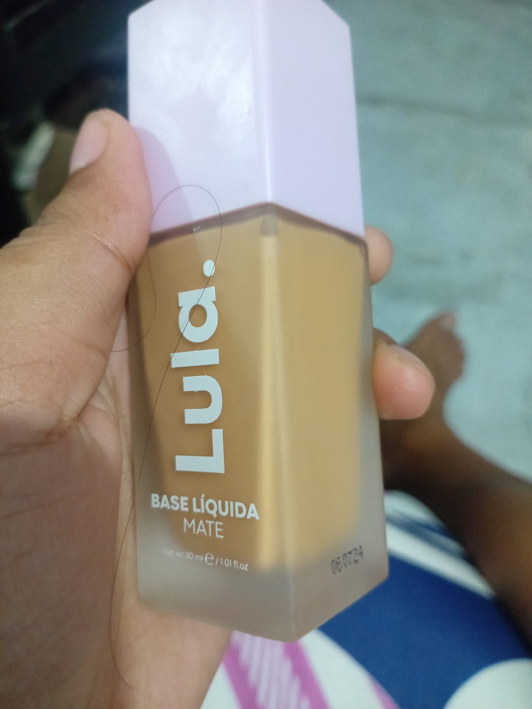 Customer photo review of BASE LÍQUIDA MATE