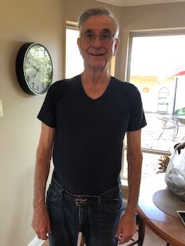 Customer photo review of Men's Posture Shirt™ - Sort