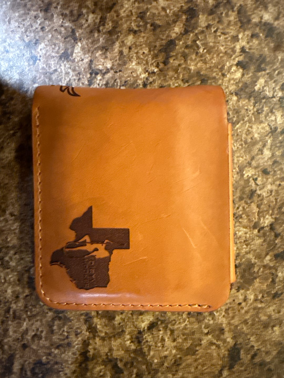 Customer photo review of Big Bend Bifold Wallet