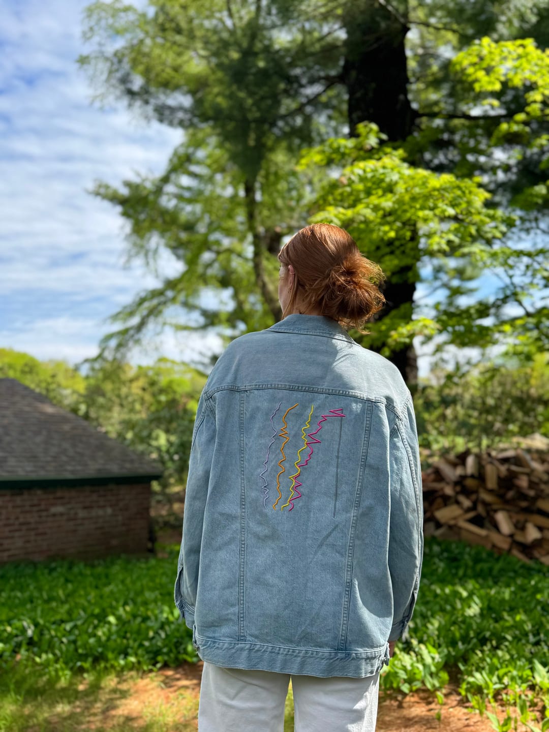 Customer photo review of the gap - custom top