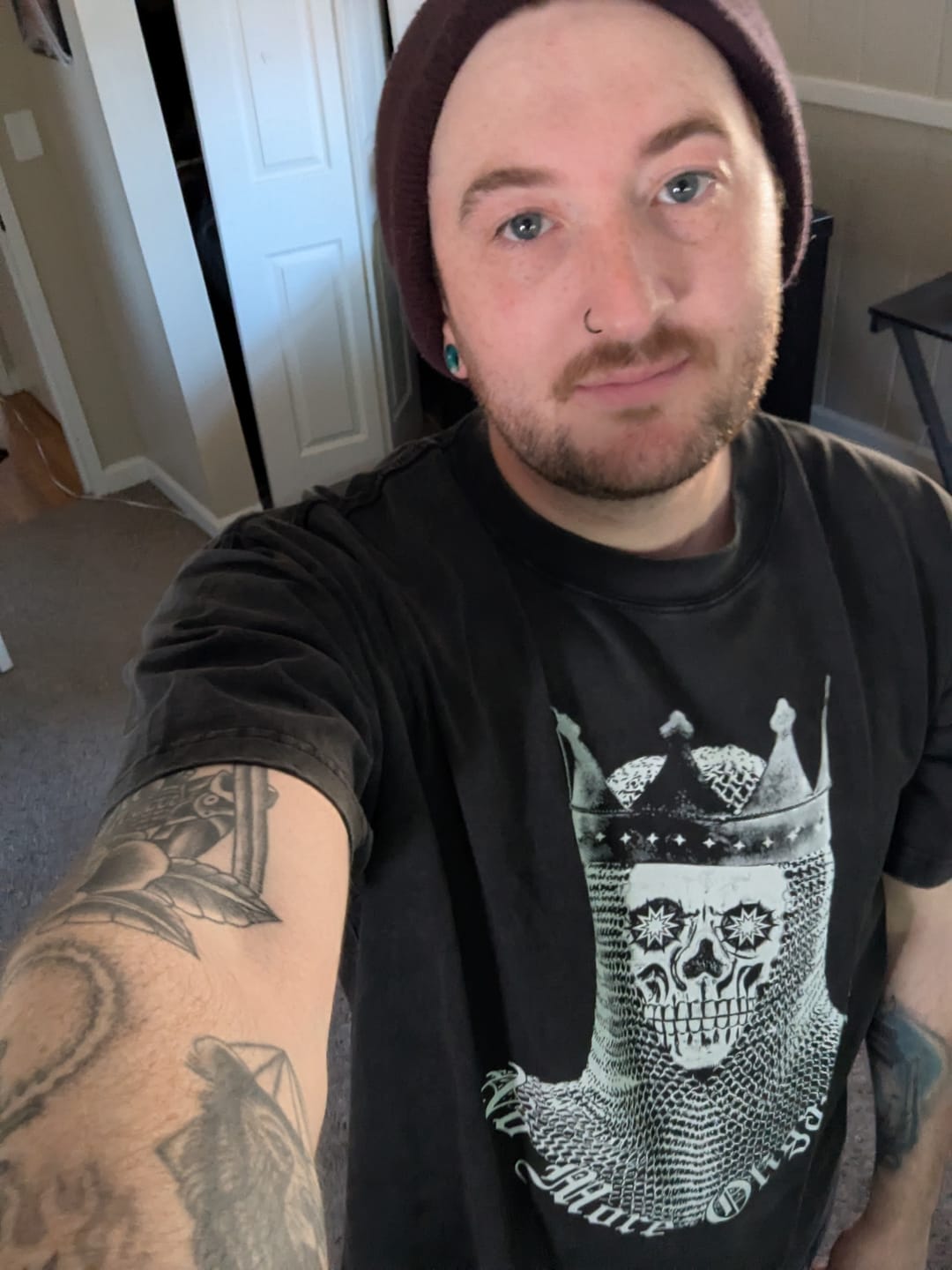 Customer photo review of No More Oligarchs Oversized Tee