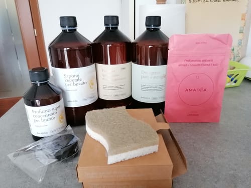 Customer photo review of Kit Laundry Cotone di Camelia