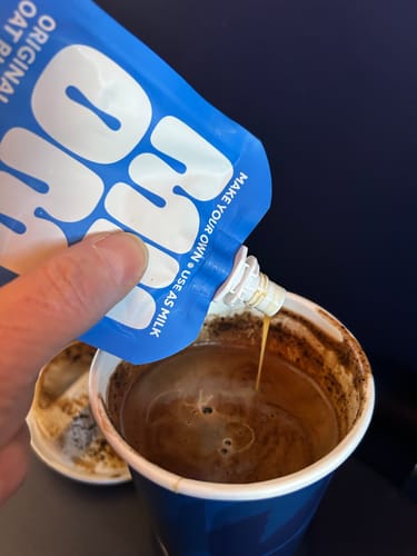 Customer photo review of MYOM 500ml Oat Milk Starter Bundle