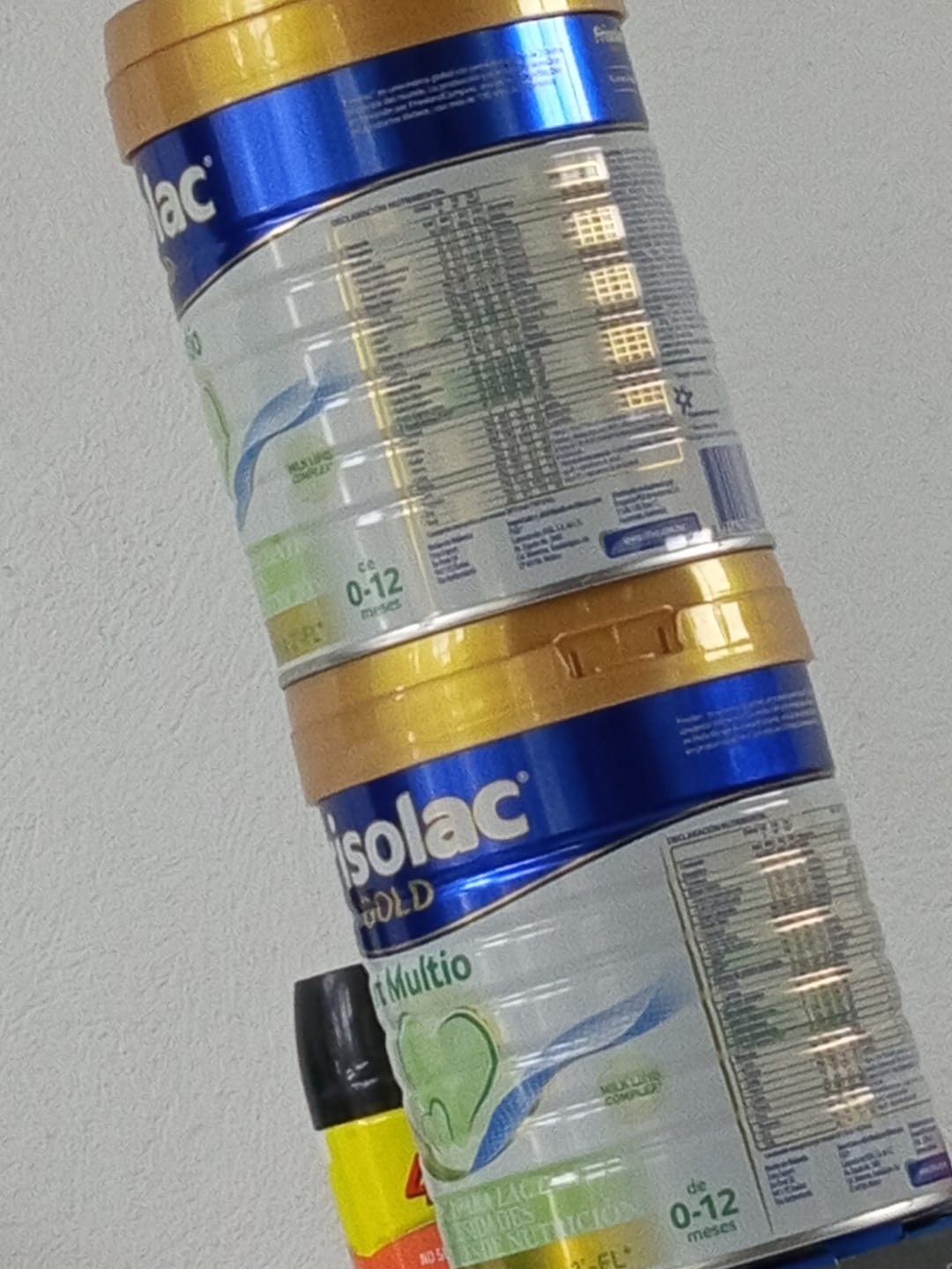 Customer photo review of Frisolac Gold Comfort Multio (0-12 Meses) Pack C/ 1.6 Kg