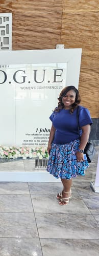 Customer photo review of Lilly Dress|Navy